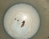 A picture of step 1 of Mini almond cake in microwave.