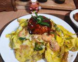 Foto langkah ke 7 dari resep Telur Hongkong Tempe Hamburg.