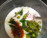 A picture of step 2 of Chilled Dahi Vada.
