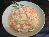 Ensalada de col Versión Española