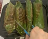 Foto langkah ke 10 dari resep Nasi Bakar Tongkol Suwir.