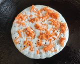 A picture of step 1 of Carrot utthapam (carrot Dosa).