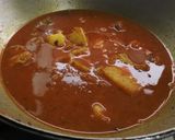 পেঁপে আলু দিয়ে খাসির মাংসের ঝোল(Pepe alu diye khasir mangso recipe in Bengali) রেসিপির ধাপ 3 ছবি