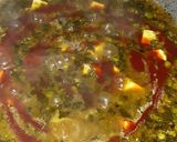 A picture of step 5 of Methi Matar Paneer.