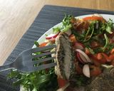 Omlós, bundás csirkemell (ketogén) recept fázis 4 fotója