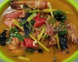 Foto langkah ke 4 dari resep Kare udang...😁.