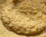 A picture of step 4 of Mango Sheera.
