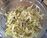 Une image de l'étape 2 de Rosti courgette et salicornes.