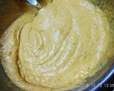 A picture of step 1 of Baingan pakode.