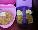 Foto langkah ke 4 dari resep Nasi goreng ceplok cinta😍.