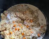 Gambar langkah 2 resipi Bubur lambuk.