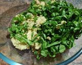 A picture of step 2 of Grilled Chickpea Spinach kabab (oil free).