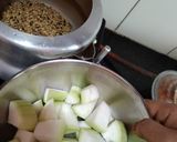 লাউ দিয়ে কলাই ডাল রেসিপির ধাপ 2 ছবি