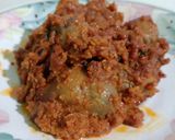 Foto langkah ke 4 dari resep Rendang Jamur Merang.