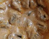 A picture of step 3 of Chaap walnutty curry.