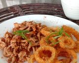 Foto langkah ke 8 dari resep Jamur crspy & ring onion bombay.