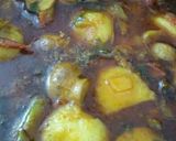 A picture of step 6 of Potato mushroom curry.