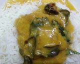 A picture of step 3 of Karri chawal.