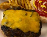A picture of step 5 of Spinach and corn meatloaf hamburgers.