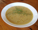 Foto del paso 7 de la receta: Crema de alubia blanca con setas shiitake y alga kombu