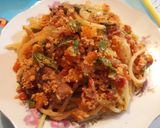 Hình bước làm 5 của món Mỳ ý ấm áp 🍝😋