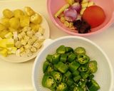 Foto langkah ke 1 dari resep Sayur cabe ijo khas cirebon.