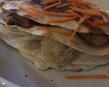 Csibehússal töltött tortilla recept fázis 4 fotója