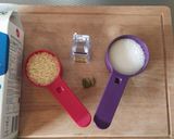 A picture of step 1 of Phirni.