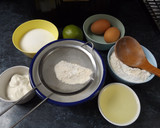 Foto del paso 1 de la receta: Pastel de lima con glaseado