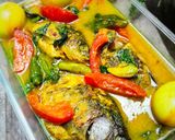 Foto langkah ke 6 dari resep Ikan Mas Kuah Kuning.