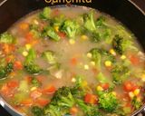 A picture of step 5 of Healthy Broccoli Mix Veg Soup.