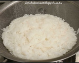 Foto del paso 3 de la receta: Ensalada de arroz, piña y salsa rosa