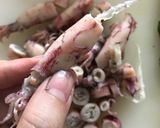 Foto langkah ke 8 dari resep Cumi Asin Cabai Hijau.