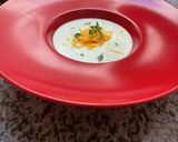 Une image de l'étape 7 de 🪹Velouté de 🥬chou -fleur🍃Edam cheese🧀.