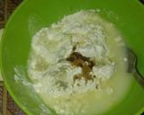 Foto langkah ke 3 dari resep Cilok kenyal isi dadar telur.