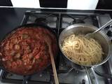 Meaty Spaghetti-Linguine