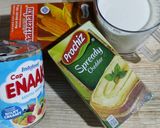 Foto langkah ke 1 dari resep Goguma Milk Cheese.
