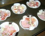 Foto del paso 3 de la receta: Florcitas de jamón, queso y tomate