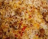 A picture of step 6 of Mutton lamb biryani.