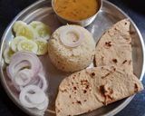 A picture of step 5 of Sunehri dal (combo of black gram split and Bengal gram split).