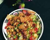 A picture of step 4 of Chatpati chaat.