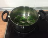 Foto del paso 6 de la receta: Pasta con espinacas, champiñones y pesto