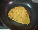A picture of step 4 of Mint Paratha.