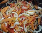 Foto del paso 1 de la receta: "Tacos" de pollo a lo argentino