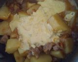 A picture of step 8 of Beef biryani.