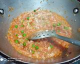 A picture of step 4 of Peas bharta.