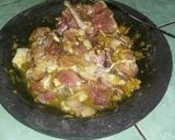 Foto langkah ke 4 dari resep Tongseng Jeroan Kambing.