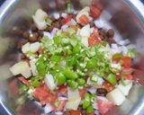 A picture of step 3 of Chana Chat.