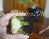 Foto langkah ke 24 dari resep Cake Nutrijell army / Bolu Nutrijell / Cake motif tentara.