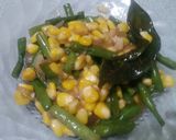Foto langkah ke 4 dari resep Tumis buncis jagung manis.